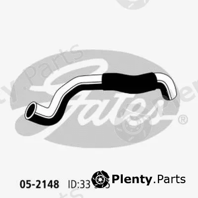 Gates-Au 05-2148 — Radiator Hose