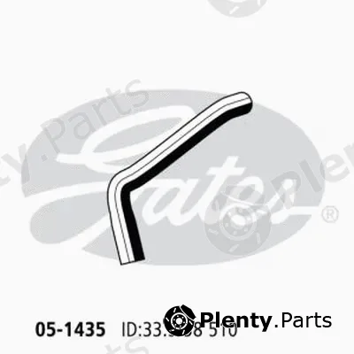 Gates-Au 05-1435 — Radiator Hose