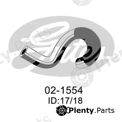 Gates-Au 02-1554 — Heater Hose