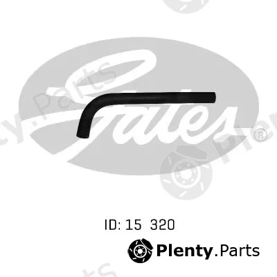 Gates-Au 02-0101 — Heater Hose