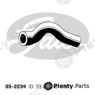 Gates-Au 05-2234 — Radiator Hose