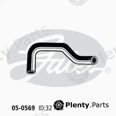 Gates-Au 05-0569 — Radiator Hose