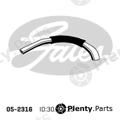 Gates-Au 05-2316 — Radiator Hose