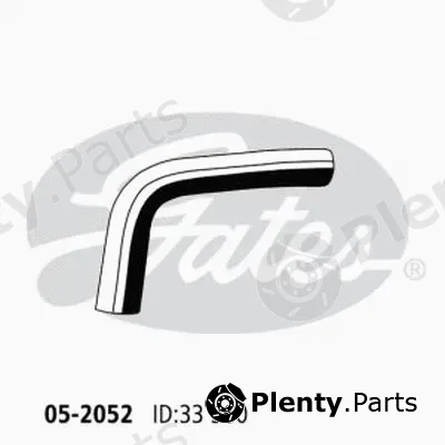 Gates-Au 05-2052 — Radiator Hose