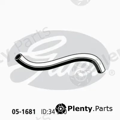 Gates-Au 05-1681 — Radiator Hose