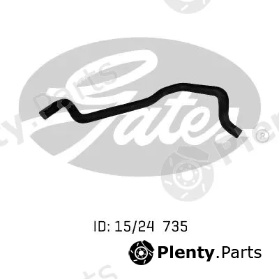 Gates-Au 02-0038 — Heater Hose