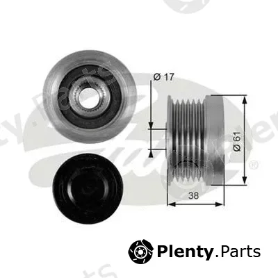 Gates-Au OAP7036 — Alternator Freewheel Clutch DriveAlign®