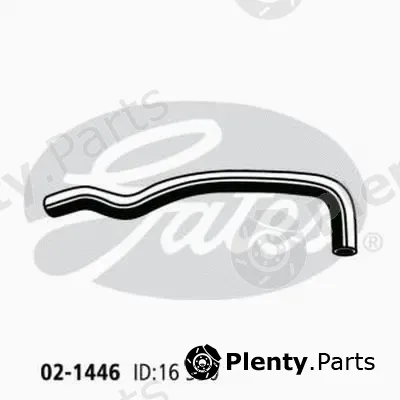 Gates-Au 02-1446 — Heater Hose