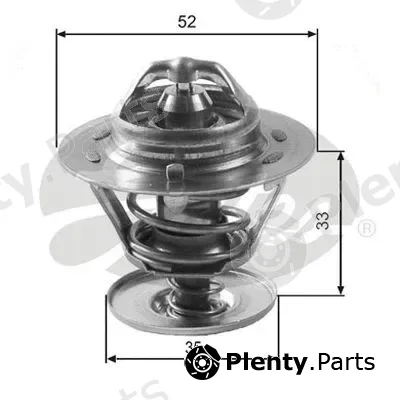Gates-Au TH12588G1 — Thermostat, coolant