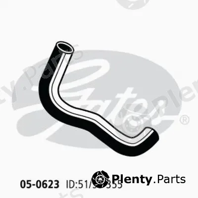 Gates-Au 05-0623 — Radiator Hose
