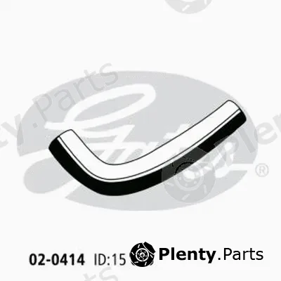 Gates-Au 02-0414 — Heater Hose