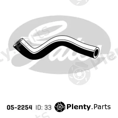 Gates-Au 05-2254 — Radiator Hose
