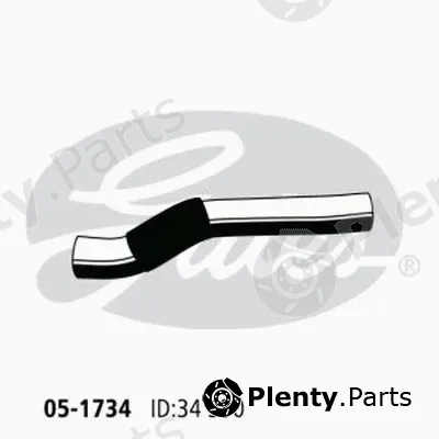 Gates-Au 05-1734 — Radiator Hose