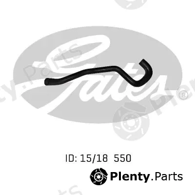 Gates-Au 02-0096 — Heater Hose