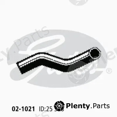 Gates-Au 02-1021 — Radiator Hose