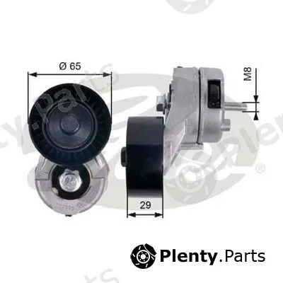 Gates-Au 38356 — Belt Tensioner, V-ribbed belt DriveAlign®
