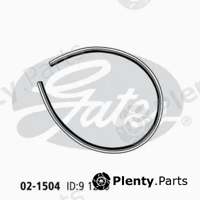 Gates-Au 02-1504 — Heater Hose