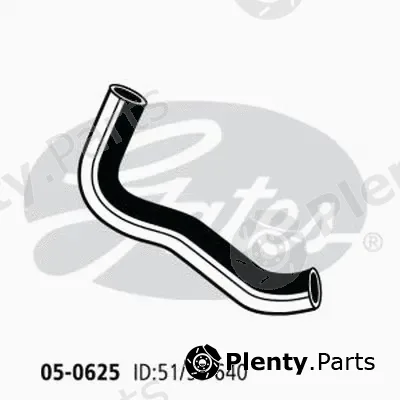 Gates-Au 05-0625 — Radiator Hose