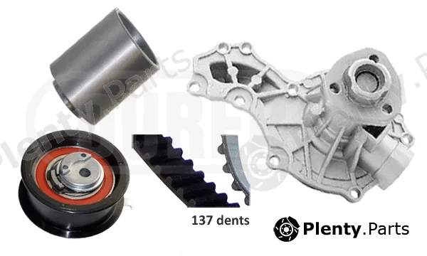 Dürer PA381132 — Water Pump & Timing Belt Kit