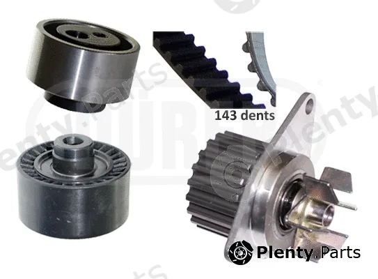 Dürer PA121051 — Water Pump & Timing Belt Kit