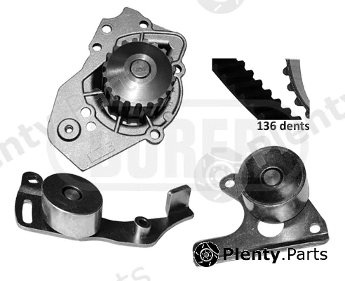 Dürer PA121066 — Water Pump & Timing Belt Kit