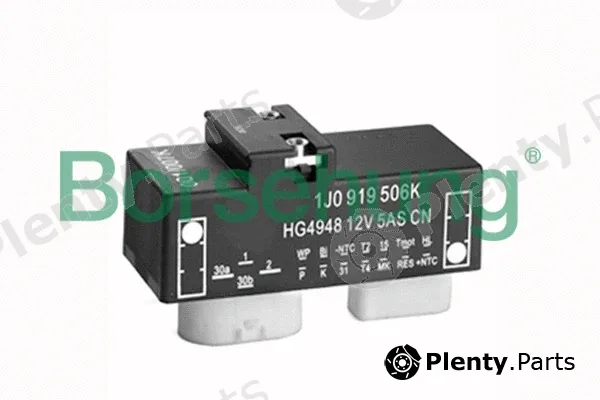 Borsehung B17826 — Relay, radiator fan overrun