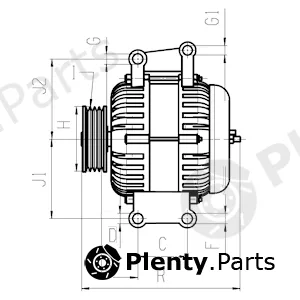 HC-Cargo 116747 — Alternator