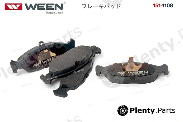 Ween 151-1108 — Brake Pad Set, disc brake