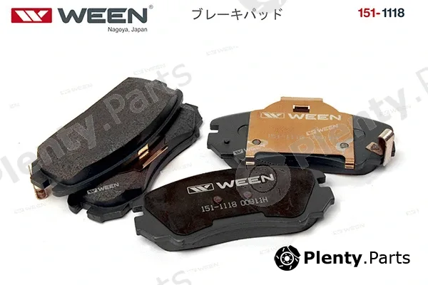 Ween 151-1118 — Brake Pad Set, disc brake