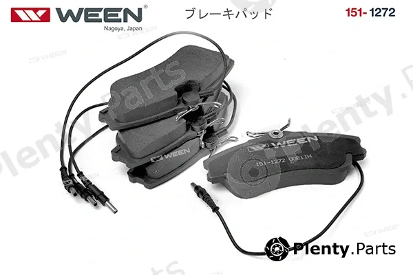 Ween 151-1272 — Brake Pad Set, disc brake