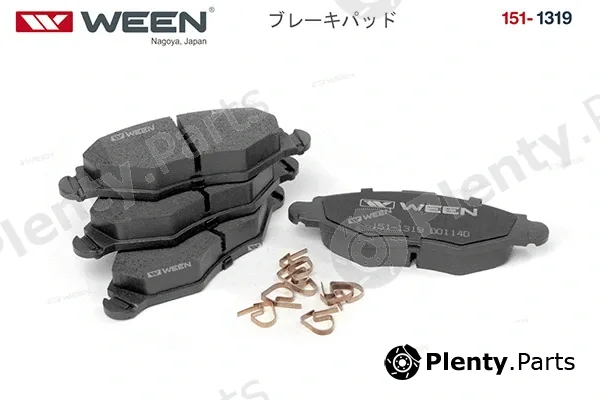 Ween 151-1319 — Brake Pad Set, disc brake