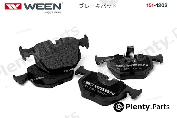 Ween 151-1202 — Brake Pad Set, disc brake