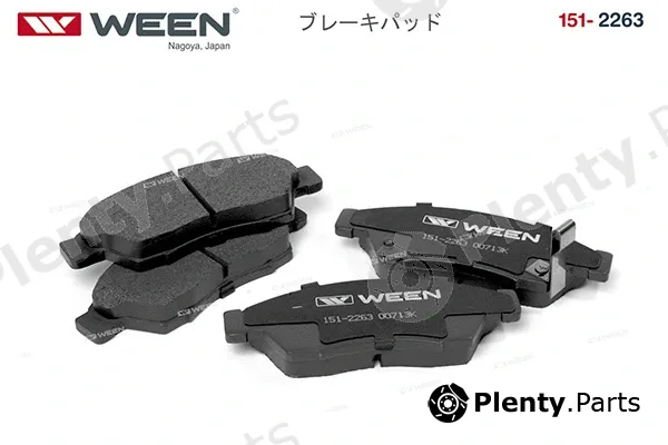 Ween 151-2263 — Brake Pad Set, disc brake