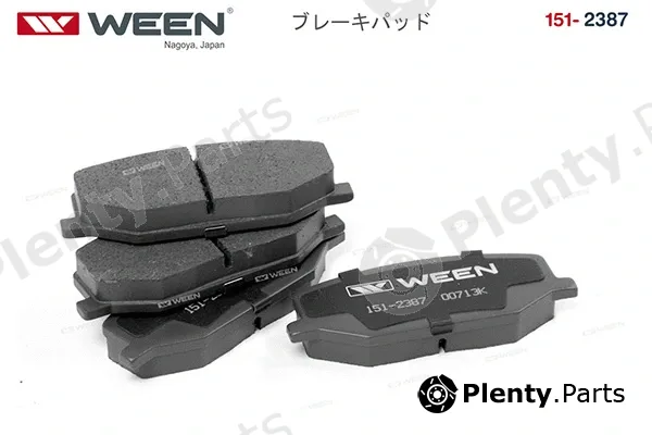 Ween 151-2387 — Brake Pad Set, disc brake