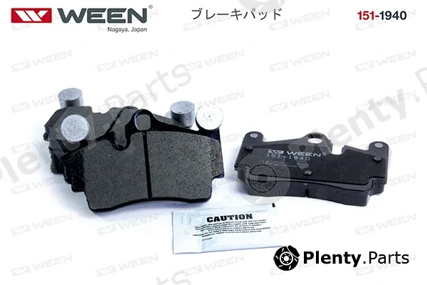 Ween 151-1940 — Brake Pad Set, disc brake