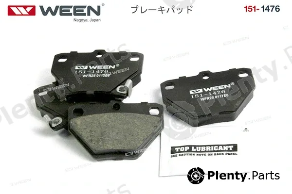 Ween 151-1476 — Brake Pad Set, disc brake
