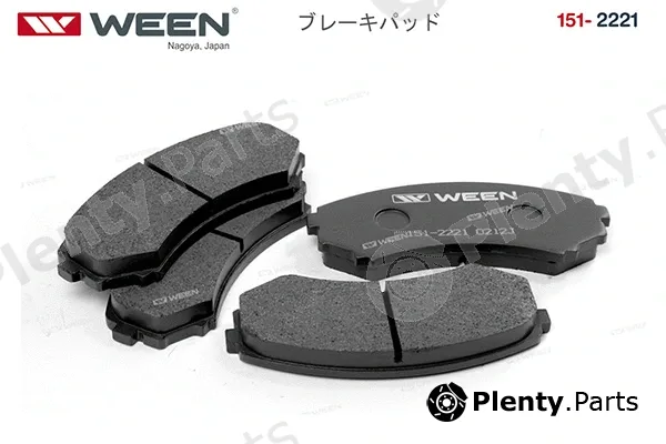 Ween 151-2221 — Brake Pad Set, disc brake