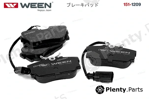 Ween 151-1209 — Brake Pad Set, disc brake