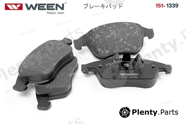 Ween 151-1339 — Brake Pad Set, disc brake