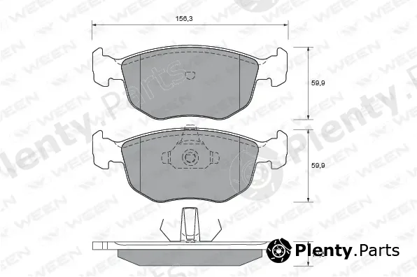 Ween 151-1990 — Brake Pad Set, disc brake