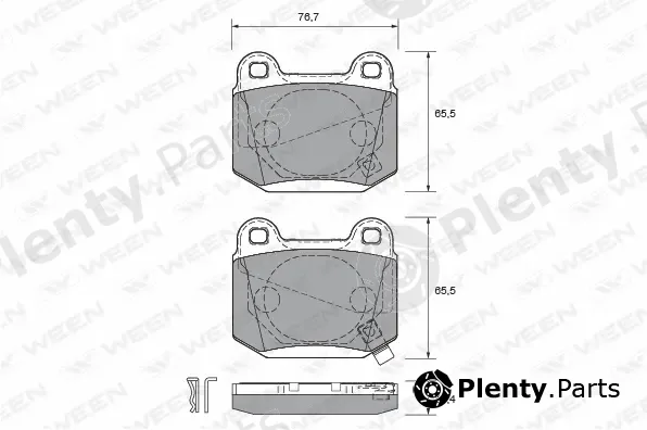 Ween 151-2313 — Brake Pad Set, disc brake