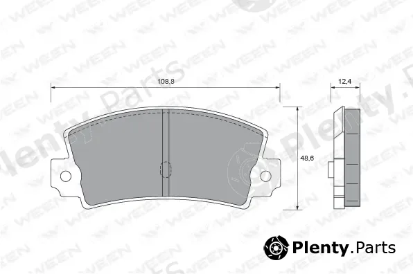 Ween 151-1941 — Brake Pad Set, disc brake