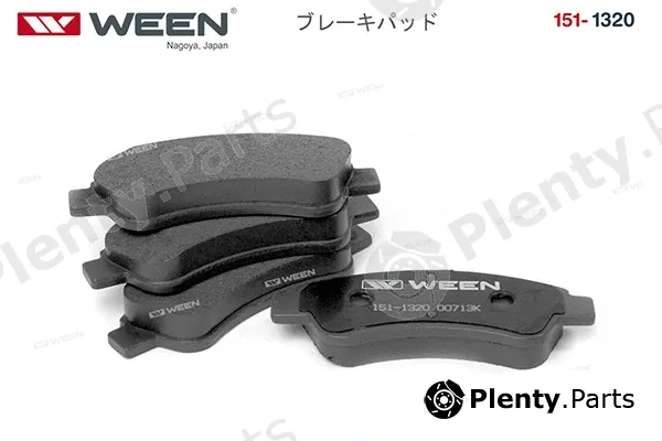 Ween 151-1320 — Brake Pad Set, disc brake