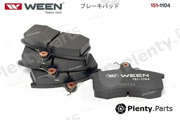 Ween 151-1104 — Brake Pad Set, disc brake