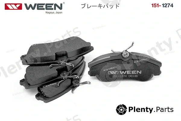 Ween 151-1274 — Brake Pad Set, disc brake