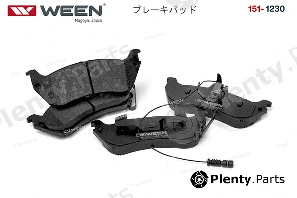 Ween 151-1230 — Brake Pad Set, disc brake