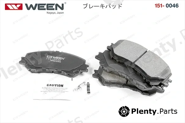 Ween 151-0046 — Brake Pad Set, disc brake