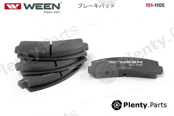 Ween 151-1105 — Brake Pad Set, disc brake