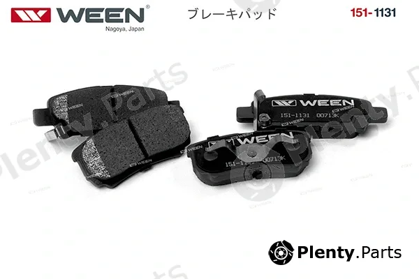 Ween 151-1131 — Brake Pad Set, disc brake