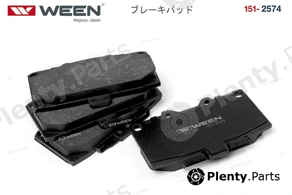 Ween 151-2574 — Brake Pad Set, disc brake